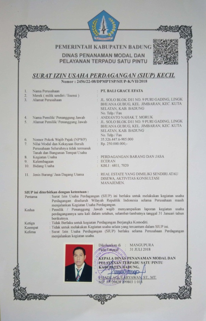 konsultan perizinan lombok