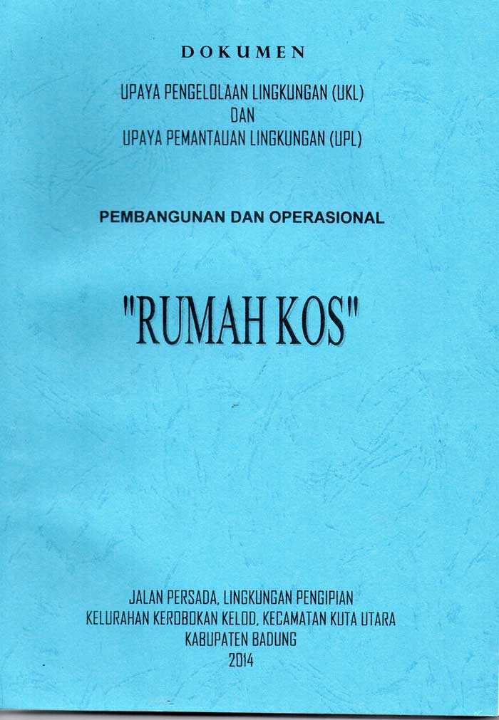 jasa pengurusa izin ukl / upl / amdal di lombok